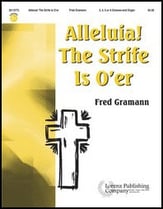 Alleluia! the Strife Is O'er Handbell sheet music cover
